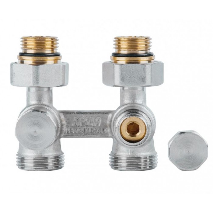 Вузол нижнього підключення ICMA №897 1/2х3/4" прямий