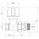 Прямой радиаторный кран ICMA 1/2" №813+940