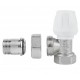 Угловой радиаторный кран ICMA 1/2" №803
