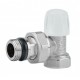 Угловой радиаторный кран ICMA 1/2" №805+940 отсечной