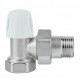 Угловой радиаторный кран ICMA 1/2" №805 отсечной