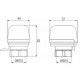 Сервопривод ICMA №983 М28x1,5 NC 230V