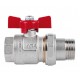 Кран кульовий ICMA 3/4" PN40 №347 з американкою Кран кульовий ICMA 3/4" PN40 №347 з американкою