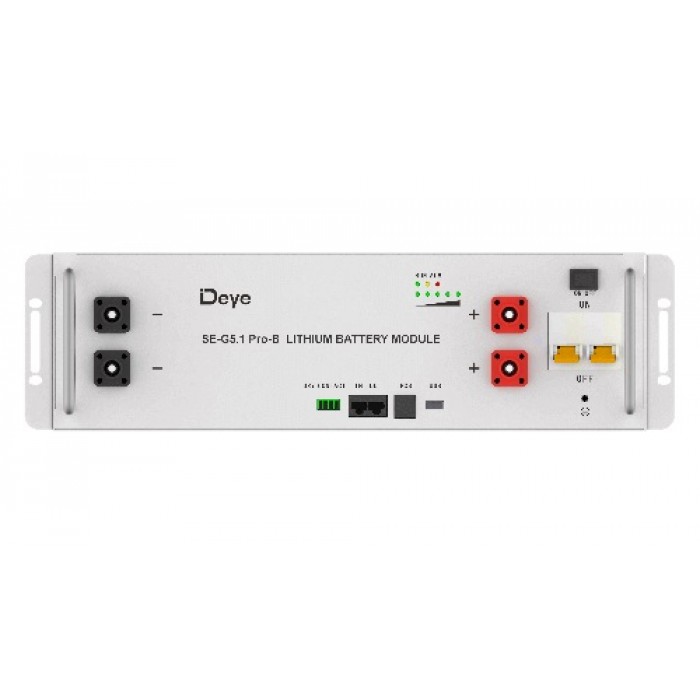 Акумулятор ﻿літієвий Deye SE-G5.1Pro-B LiFePO4 51,2V 100Ah