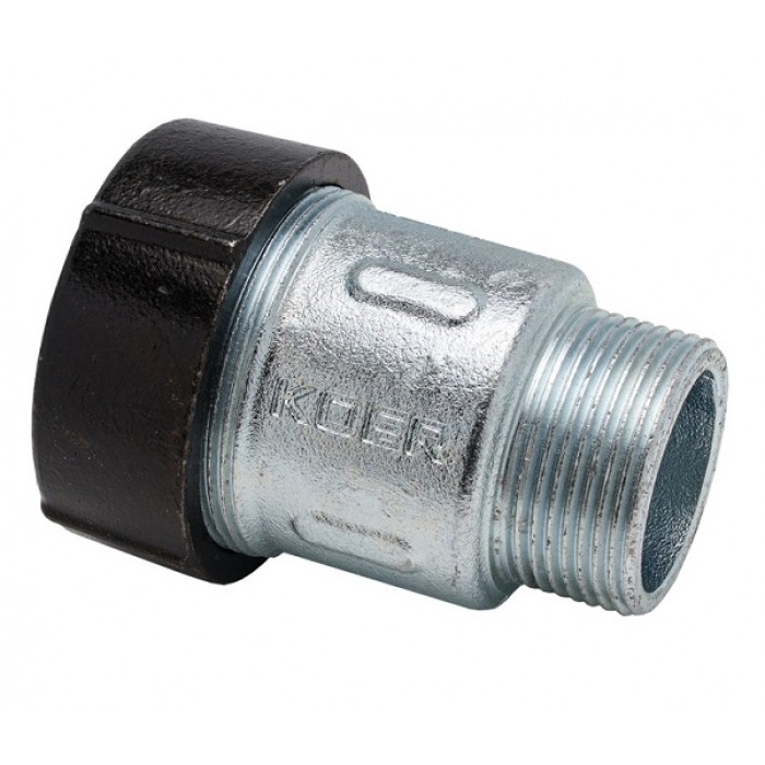 Зажимная муфта с наружной резьбой Koer KCI.C06M - 1/2"Mx19,7-21,8 (KR5903) 