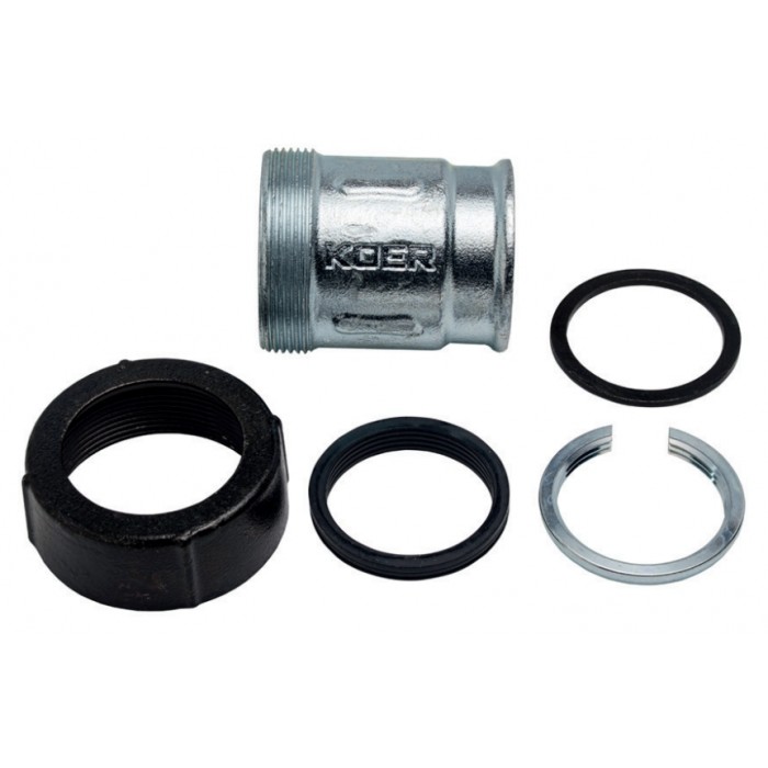 Зажимная муфта с внутренней резьбой Koer KCI.C08F - 3/4"Fx24,6-27,3 (KR5905) Зажимная муфта с внутренней резьбой Koer KCI.C08F - 3/4"Fx24,6-27,3 (KR5905)