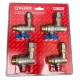 Комплект кранов для подключения газового котла KOER KR.1324 угловой
