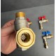 Комплект кранов для подключения газового котла KOER KR.1324 угловой