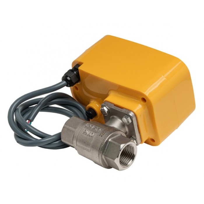 Кран с электроприводом Koer KR.S1502-3 12В SUS (KR5568) 1/2" Кран с электроприводом Koer KR.S1502-3 12В SUS (KR5568) 1/2"