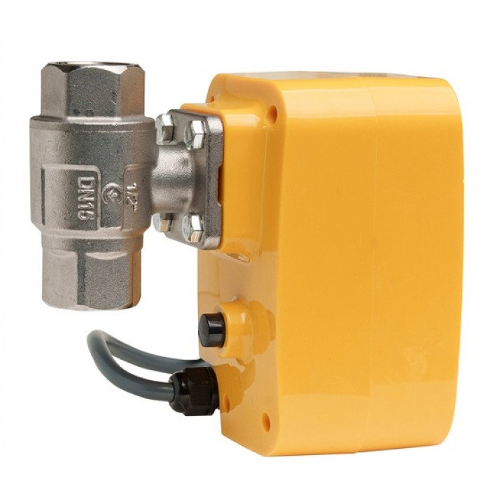 Кран с электроприводом Koer KR.S1502-3 12В SUS (KR5568) 1/2" Кран с электроприводом Koer KR.S1502-3 12В SUS (KR5568) 1/2"