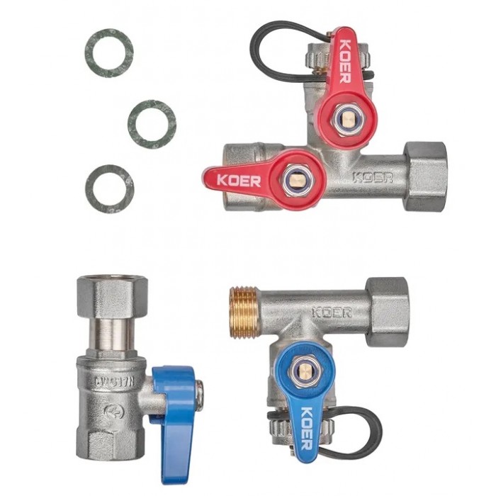 Комплект для подключения бойлера Koer SET-25 - 1/2" (KR5458)