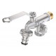 Кран кульовий для поливу подвійний MIRAYA 1/2x3/4" PN15 (105201)