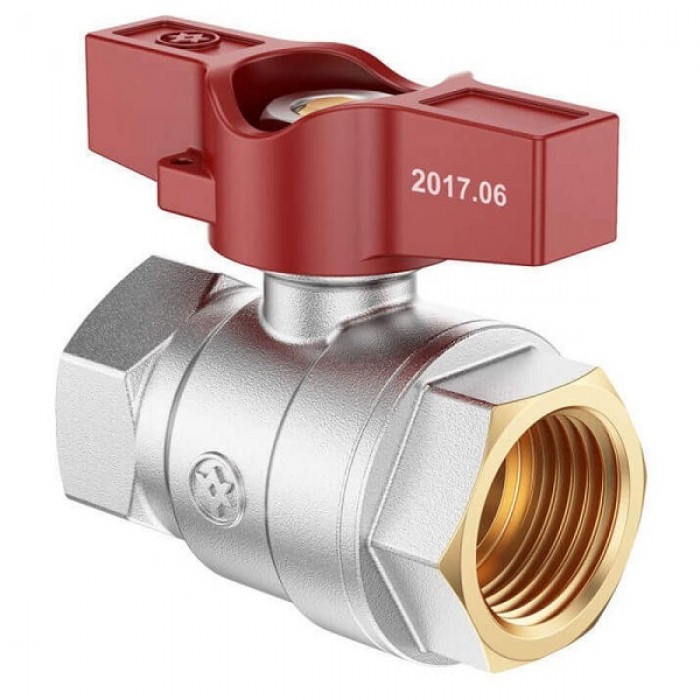 Кран кульовий MIRAYA 1/2" PN40 ВВ (102101)