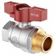 Кран кульовий MIRAYA 1/2" PN40 ЗВ (101101)