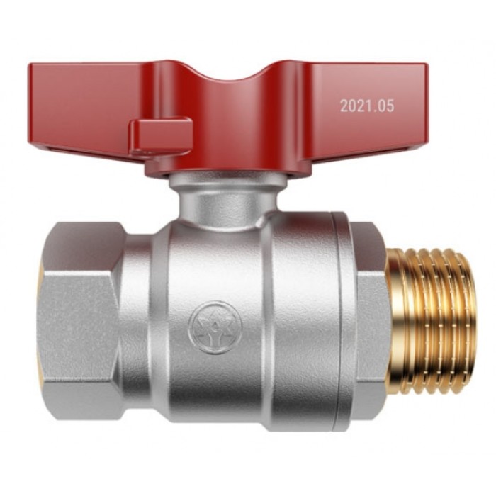 Кран кульовий MIRAYA 1/2" PN40 ЗВ (101101)