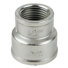 Муфта переходная Raftec 3/4х1/2" MP0201 никель