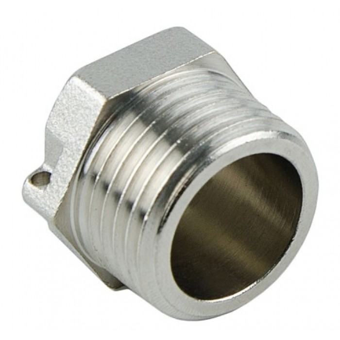 Заглушка Raftec 1/2" НР ZN01 никель