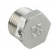 Заглушка Raftec 1/2" НР ZN01 никель