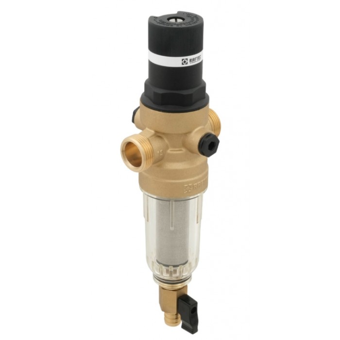 Редуктор тиску із самопромивним фільтром для холодної води Raftec RCFR01-C 1/2" Редуктор тиску із самопромивним фільтром для холодної води Raftec RCFR01-C 1/2"