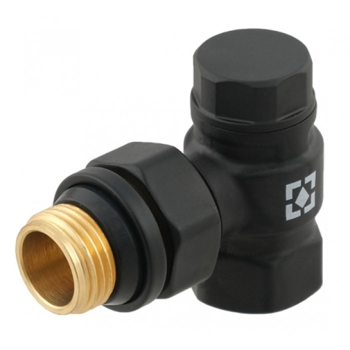 Комплект термостатичний кутовий Raftec BLACK 1/2" DKTU11-B Комплект термостатичний кутовий Raftec BLACK 1/2" DKTU11-B