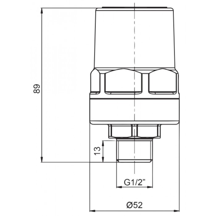 Амортизатор гидроударов ROHO R1250-050 PN50 1/2" Амортизатор гидроударов ROHO R1250-050 PN50 1/2"
