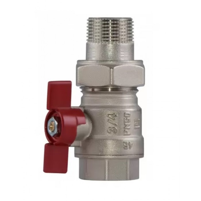 Кран кульовий RODA 1/2" PN50 з американкою