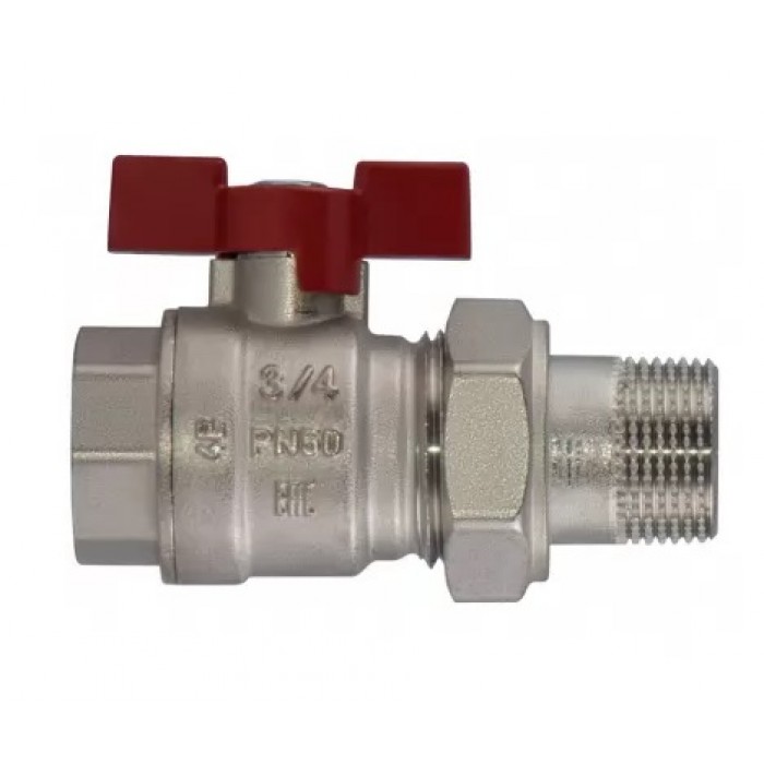 Кран кульовий RODA 3/4" PN50 з американкою (106007366)