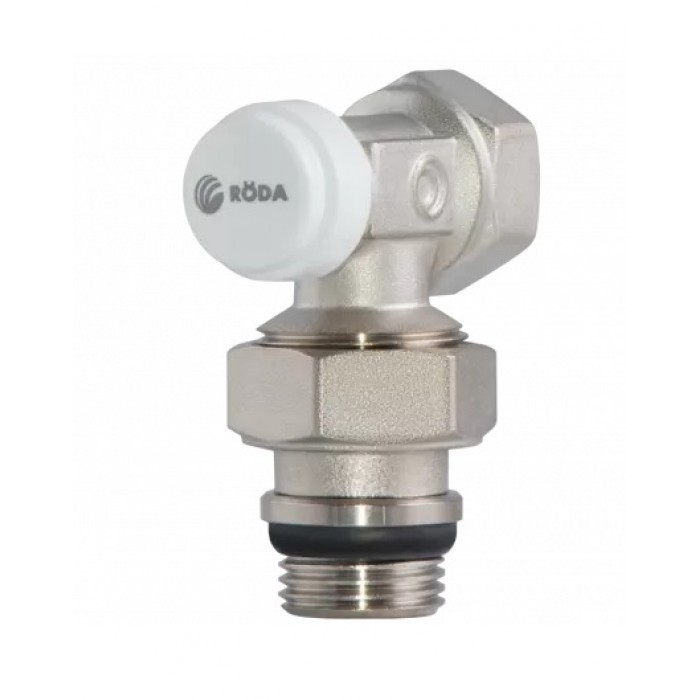Комплект кутових радіаторних кранів RODA 1/2"