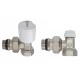 Комплект угловых радиаторных кранов RODA 1/2"