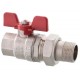 Кран шаровый с американкой ROHO 3/4" R105-075