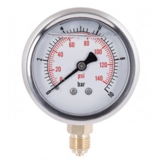 Манометр глицериновый Thermo Alliance Forte TAF170G10B D63 мм 0-10 бар 1/4"