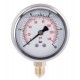 Глицериновый манометр Thermo Alliance Forte TAF170G10B D63 мм 0-10 бар 1/4" нижнее подключение