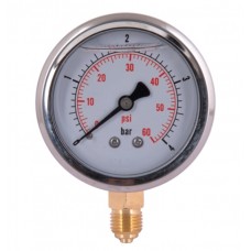 Манометр глицериновый Thermo Alliance Forte TAF170G4B D63 мм 0-4 бар 1/4"