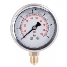 Манометр глицериновый Thermo Alliance Forte TAF170G6B D63 мм 0-6 бар 1/4"