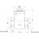 Пелюстковий зворотний клапан SD Plus SD242W25 1"