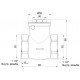 Пелюстковий зворотний клапан SD Plus SD242W40 1 1/2"