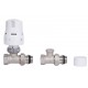Комплект радиаторных кранов Thermo Alliance Standart SD353W15 с термоголовкой