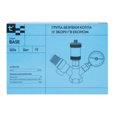 Группа безопасности котла Thermo Alliance Base Эконом 1" SD291