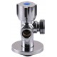 Приладовий кульовий подвійний кран SELBA 1/2"х1/2"х3/4" DOUBLE (SL1599)