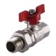 Кран кульовий SELBA PN40 1/2" з американкою
