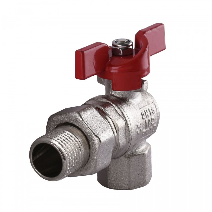Кран кутовий SELBA PN40 1/2" з американкою