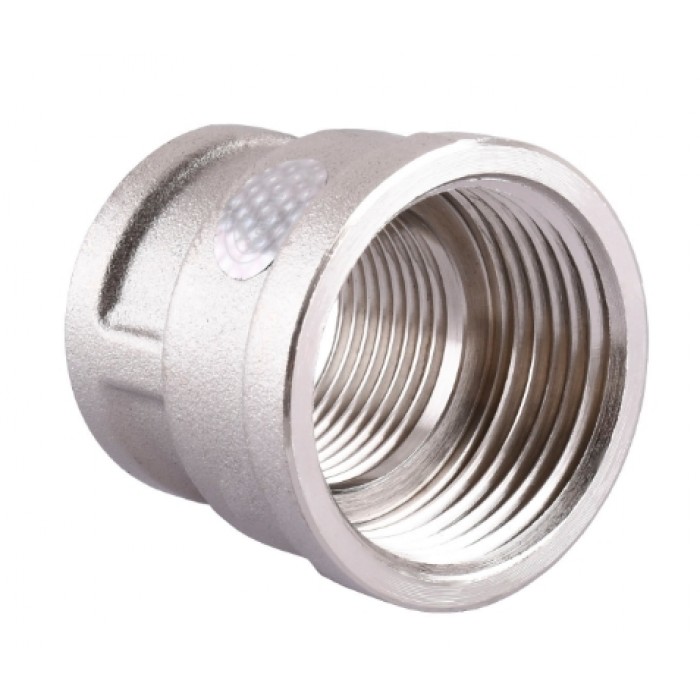 Муфта переходная SOLOMON 3/4х1/2" 8203 никель