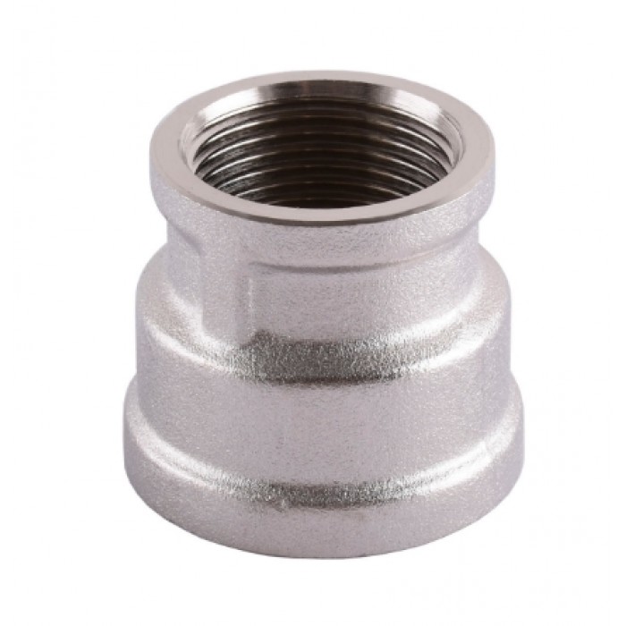 Муфта переходная SOLOMON 3/4х1/2" 8203 никель