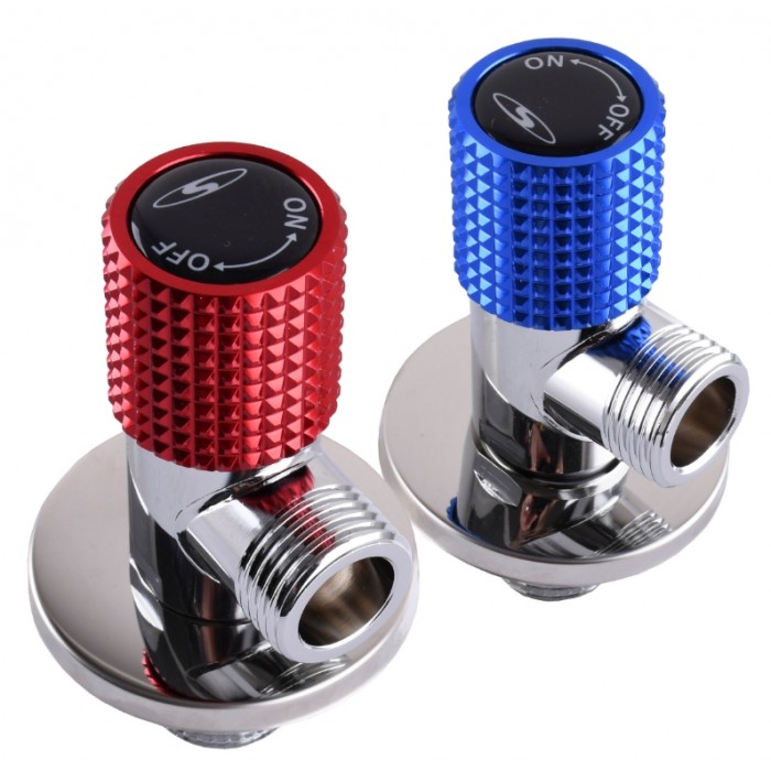Комплект приборных кранов SOLOMON EXCLUSIVE 1/2"х1/2" 9889