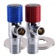 Комплект угловых кранов SOLOMON EXCLUSIVE 1/2"х1/2" 9889