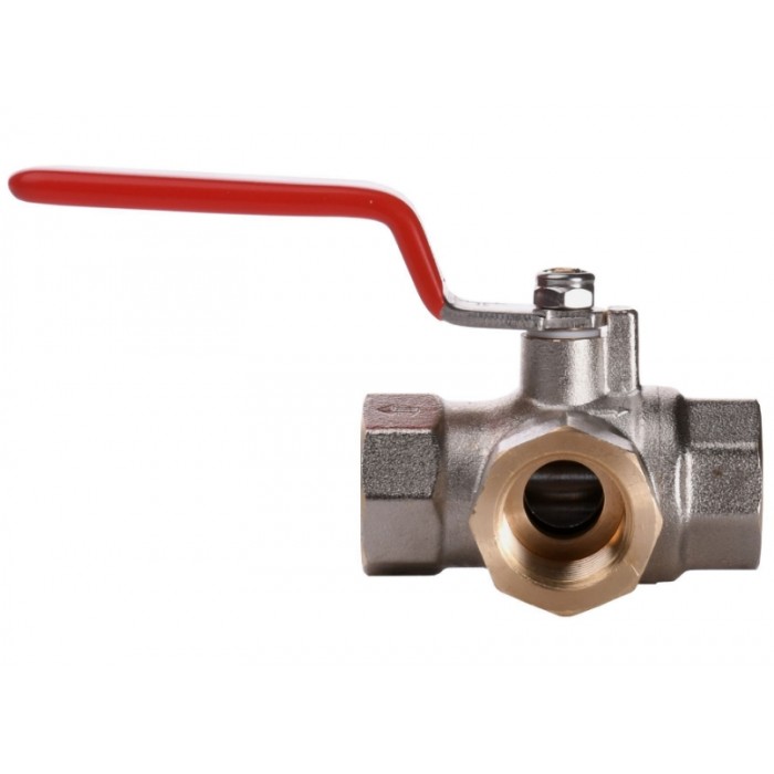 Кран 3-ходовий SOLOMON 1/2″ ВВВ PN40 1095