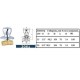Кран под замуровку SOLOMON 1/2″ ВВ PN30 S3061 Кран под замуровку SOLOMON 1/2″ ВВ PN30 S3061