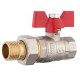 Кран шаровый с американкой SOLOMON 3/4" PN40 
