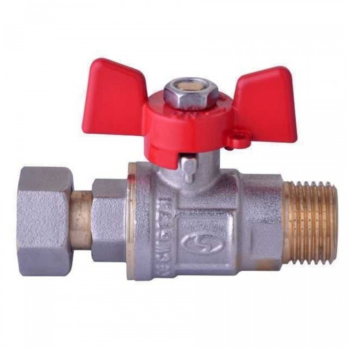 Кран з накидною гайкою SOLOMON 1/2″ PN40