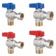 Комплект кранов для подключения газового котла Thermo Alliance Standart TAS225RBW1520 угловой